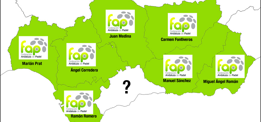 mapa-delegados-territoriales-fap-padel-andalucia