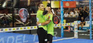 Fernando Belasteguin y Pablo Lima se juegan el alma para ganar la final del Keler Euskadi Open 2015