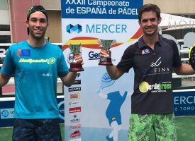 Gonzalo Rubio y Javi Ruiz asaltan al abordaje la final masculina del Campeonato de España de Padel 2016
