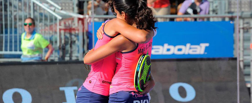 Las gemelas Sánchez Alayeto conquistan su sengundo título del año tras un triunfo express en Valladolid