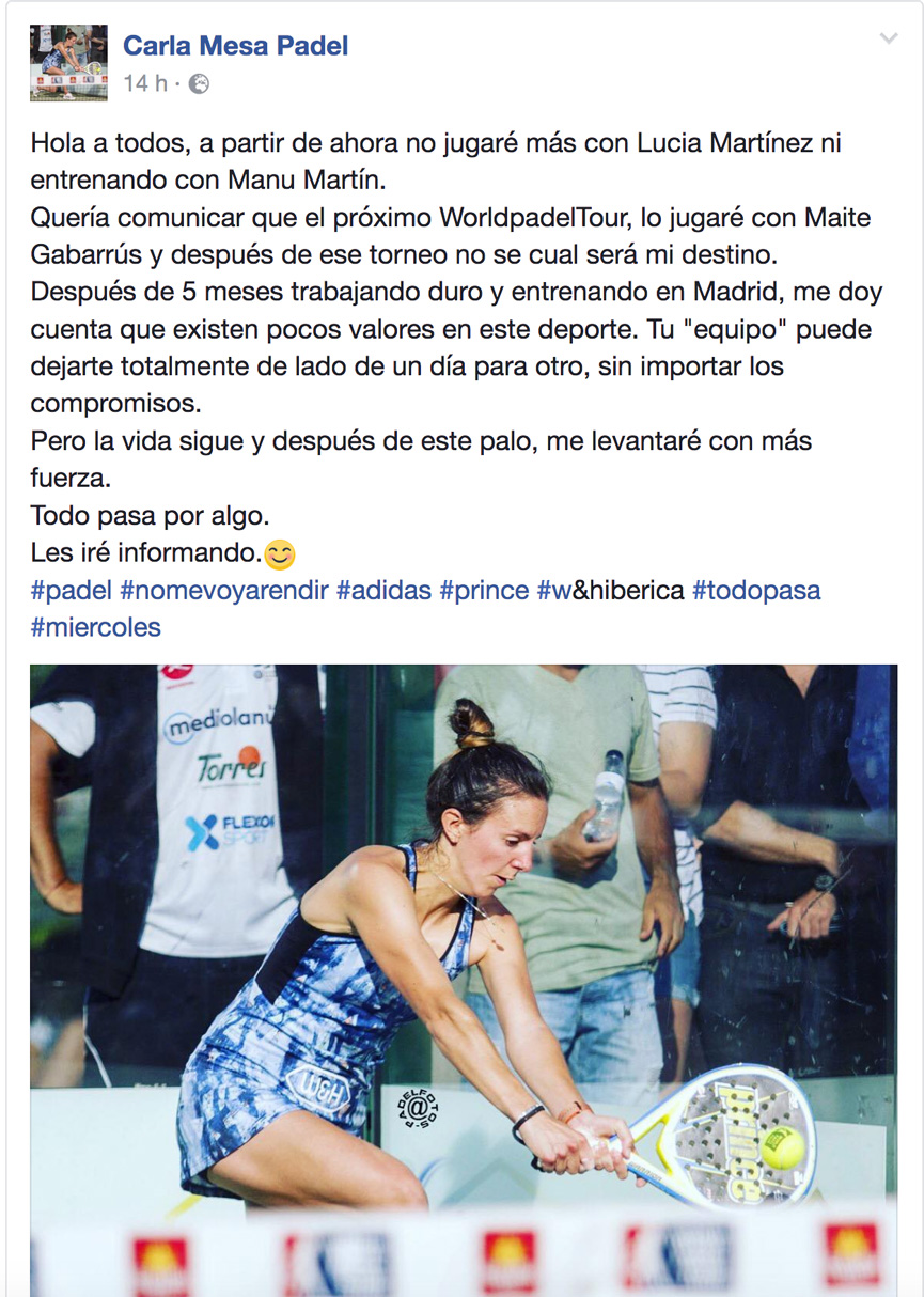 quejas-carla-mesa-Cambios-de-pareja-en-el-padel