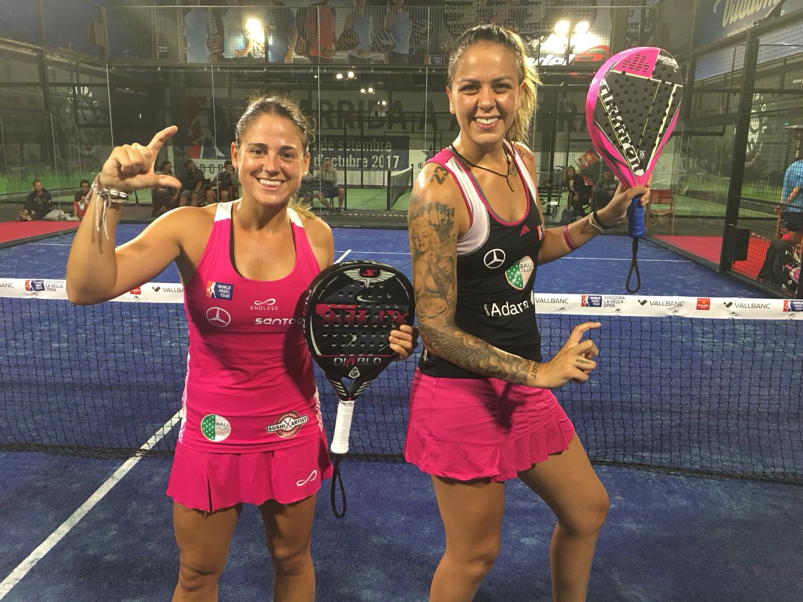 mari carmen villalba y alba galan-octavos-final-wpt-andorra-open-2018