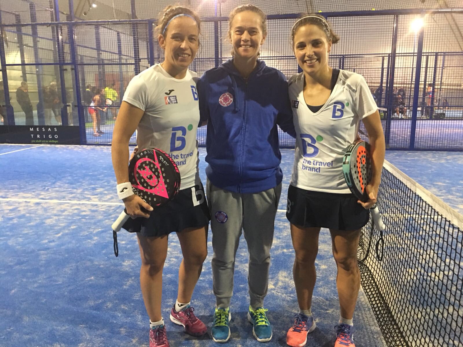 patty llaguno y eli amatriain dieciseisavos final wpt andorra open 2018