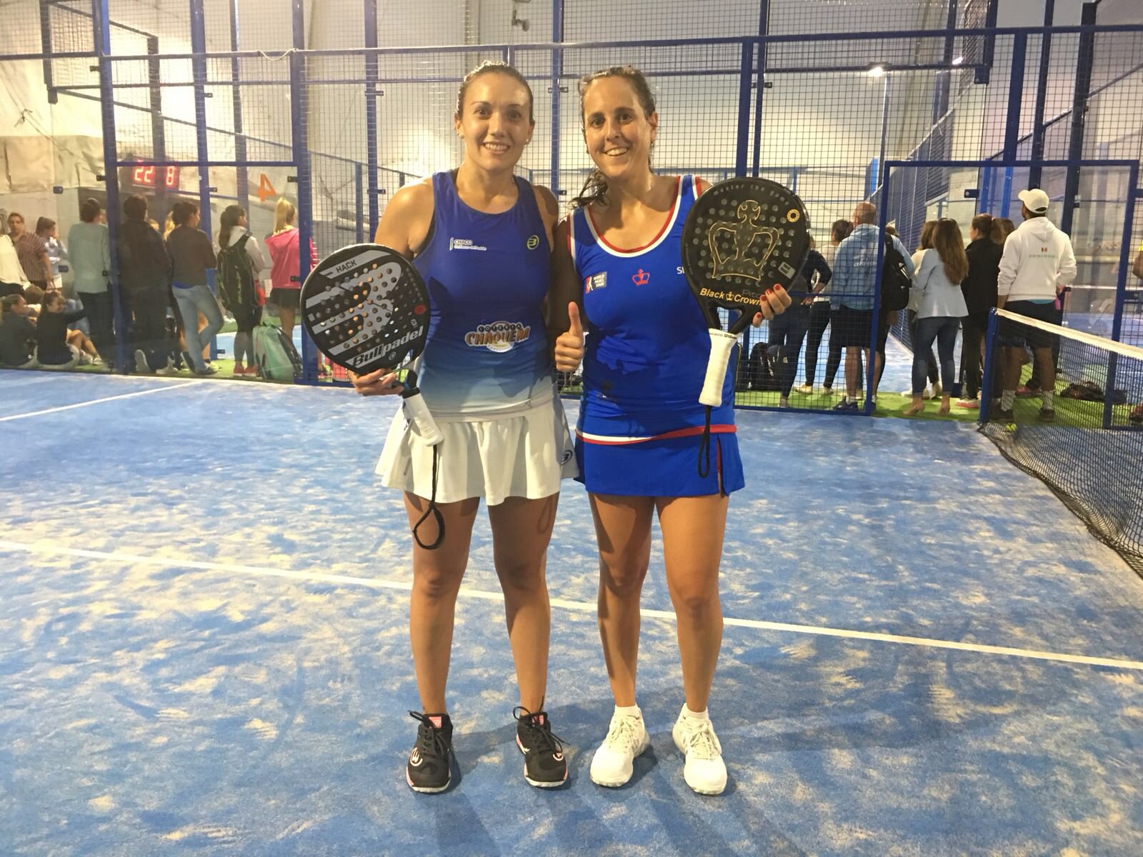 virginia riera y ana fernandez de osso dieciseisavos final wpt andorra open 2018