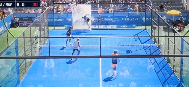 Análisis de un accidente: Paquito Navarro al hospital tras la rotura de un cristal en el Master Portugal