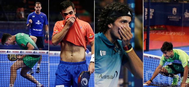 El padel se estremece en los octavos masculinos del Master de Marbella