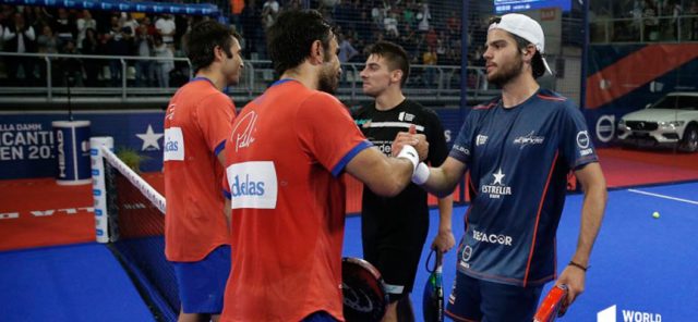 El descaro lleva al límite a los favoritos en las semifinales masculinas del Alicante Open 2019