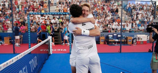 Apoteosis en cuartos del Mijas Open 2019: la triunfal exhibición de los indomables Álex Ruiz y Martín Sánchez Piñeiro conquista la grada