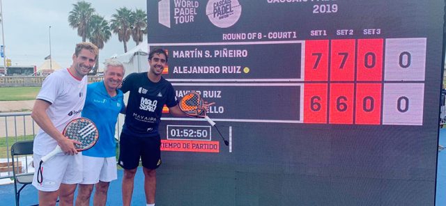 Sonadas derrotas y sustos notables sacuden los octavos masculinos del Cascais Padel Master 2019