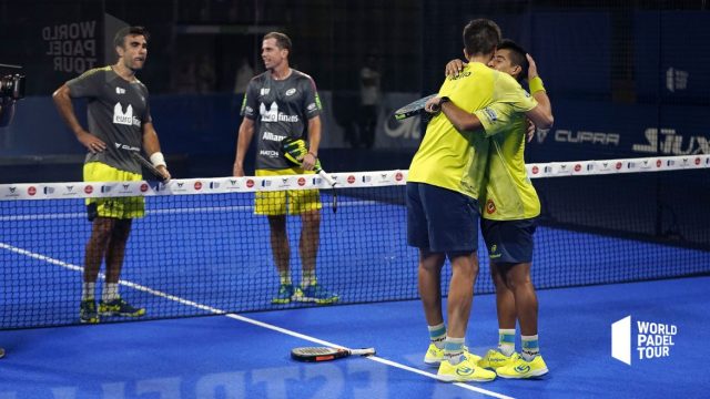 Chingotto y Tello cogen cita en la final del Adeslas Open para intentar evitar el triplete de los favoritos
