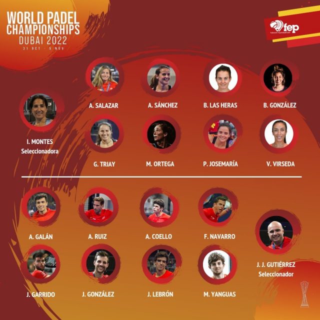 España buscará repetir el doblete mundialista en Dubai con cinco caras nuevas en sus selecciones