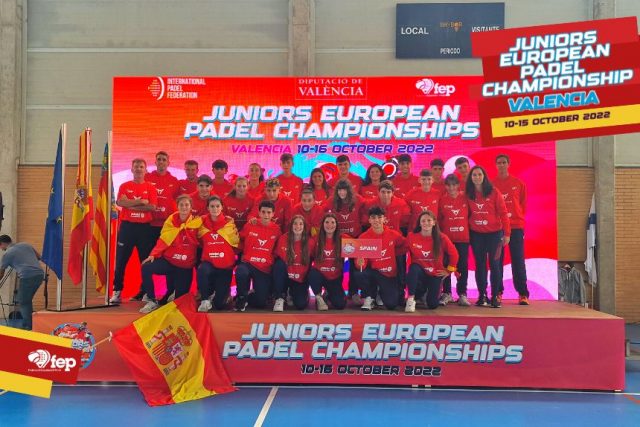 España arrasa en el Europeo de Menores