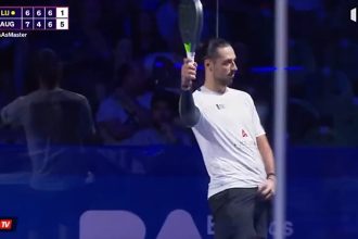Pablo Lijó gesto Buenos Aires Padel Master